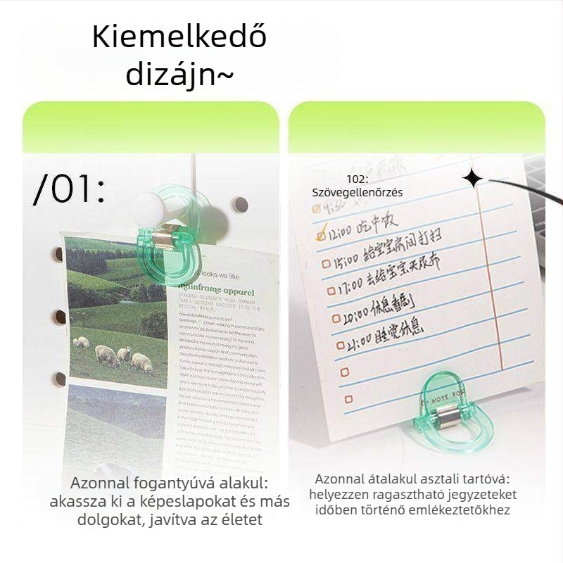 Deli PP-5855 TA867-04 műanyag átlátszó dokumentum-mappa klipsz 28 mm
