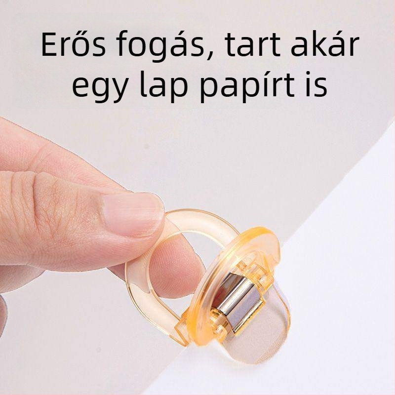 Deli PP-5855 TA867-04 műanyag átlátszó dokumentum-mappa klipsz 28 mm