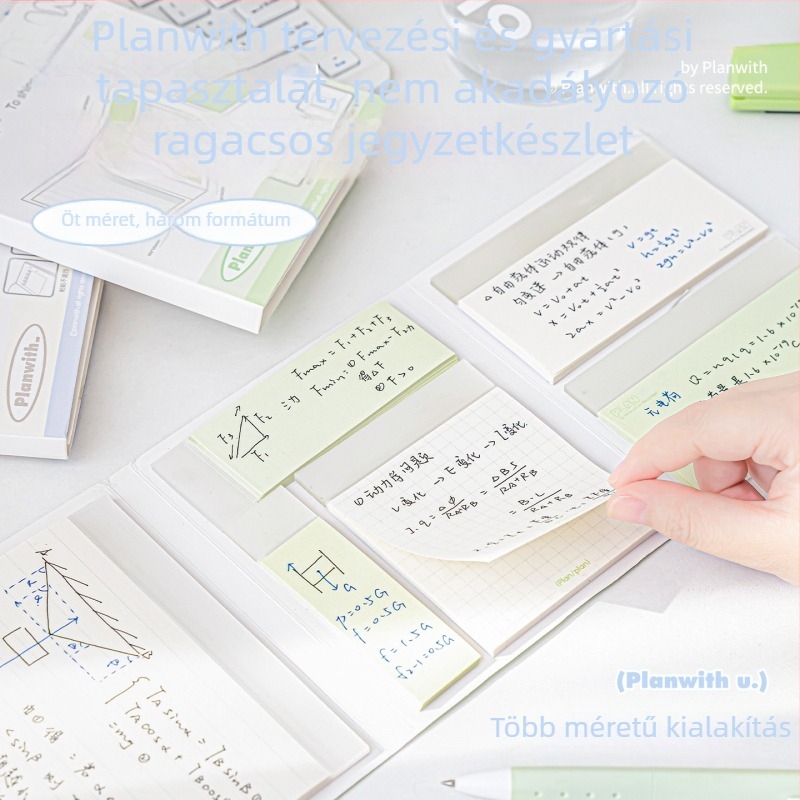 Rosyposy ragasztó jegyzetek készlet, termékkód 202506300210, ragasztó, újrahasználható, bővíthető jegyzetek diákok számára