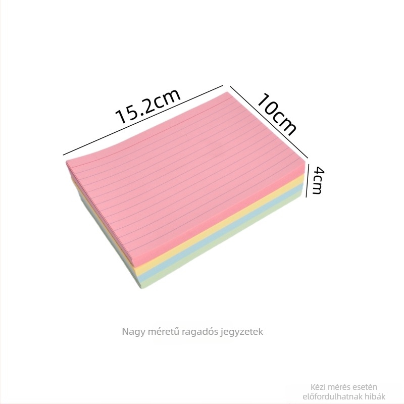 Hongen Paper Brick jegyzetfüzet vízszintes vonalas rajzzal — Alapcsomagolás, Hongen Stationery, IP engedély: Nincs