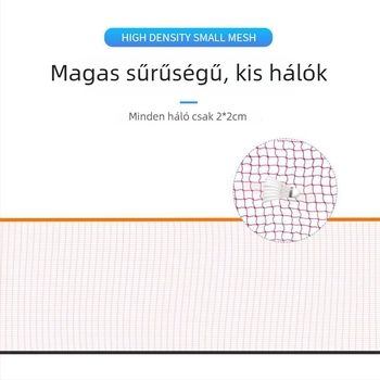 Bádminton hálókeret – beltéri/kültéri standard, összecsukható, hordozható, galvanizált vascső; alkalmas tollaslabdára és asztaliteniszre