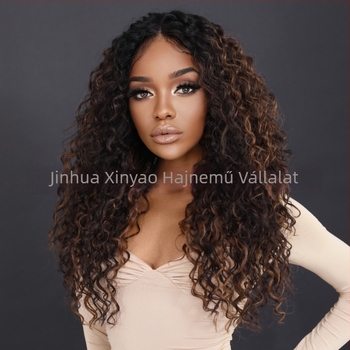 Afro Kinky Curly Lace Front paróka, HD Lace, Anyag: Cas/Kani Cullen, Stílus: Curly Lace