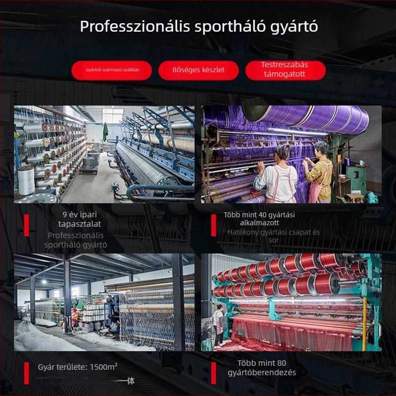 Aibite versenyminőségű badminton-háló kültéri használatra, hordozható és UV-álló