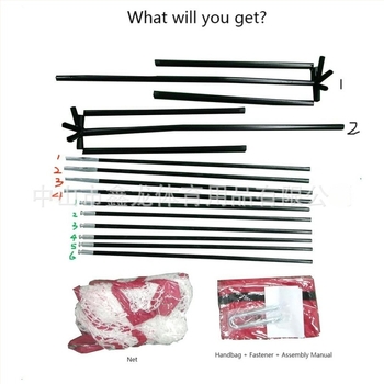 Teniszlabda-visszajátszó háló egyéni edzéshez – hálóoszlop/állvány, 4,6 kg, tartalmaz hálót és táskát