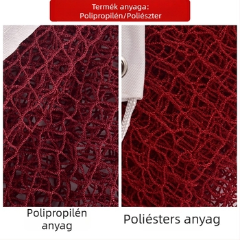 Chengmei Tollaslabda háló, hordozható, nylon/poliészter, testreszabható feldolgozás, alkalmas tollaslabdára, tenisre és más labdajátékokra