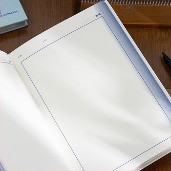 Jegyzetfüzet Qingheji – retro stílus, Forest papír, 80 g, 100 oldal