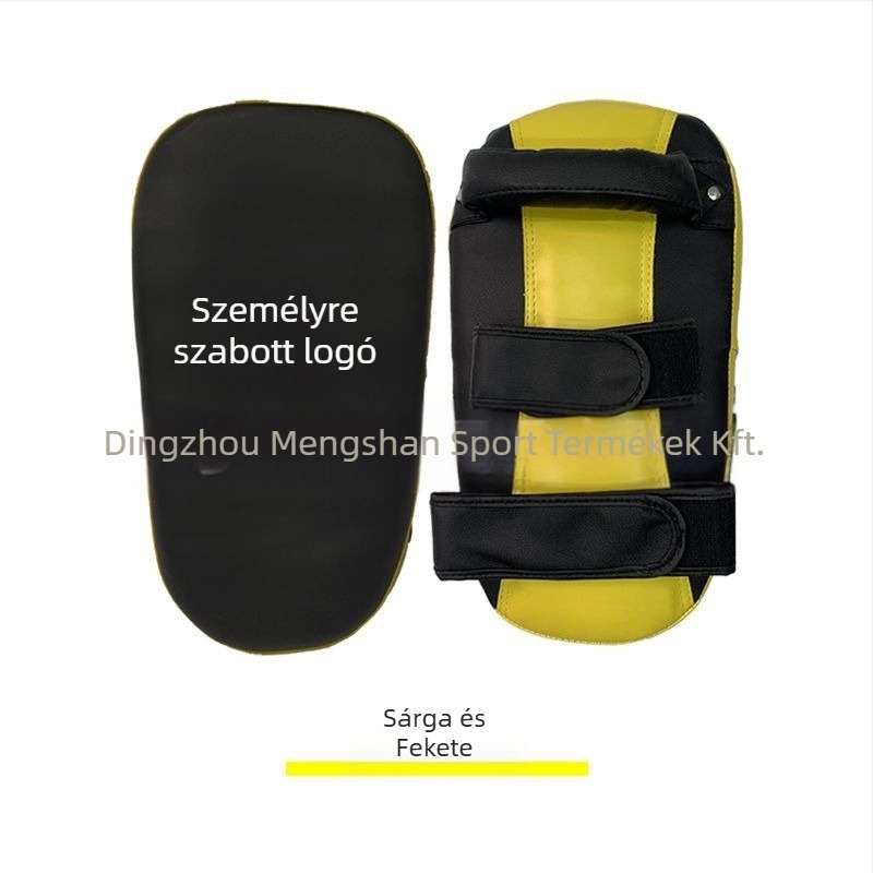 Ívelt célpont edzéshez – PU anyag, modell 40, tömeg 400 g, függőleges kivitel, alkalmas sanda, ökölvívás, Muay Thai és Taekwondo edzésére