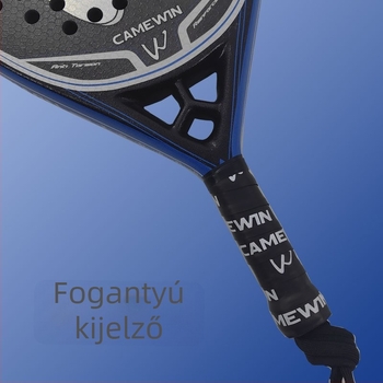 CAMEWIN teniszütő — szénszálas keret, fogantyú vastagsága 3,8 cm, logóval testreszabható