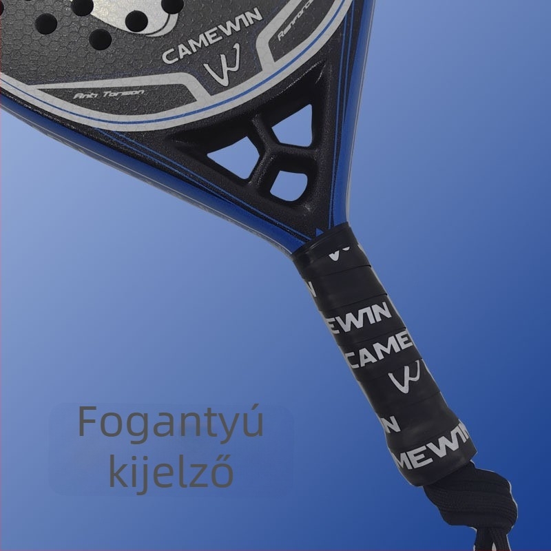 CAMEWIN teniszütő — szénszálas keret, fogantyú vastagsága 3,8 cm, logóval testreszabható