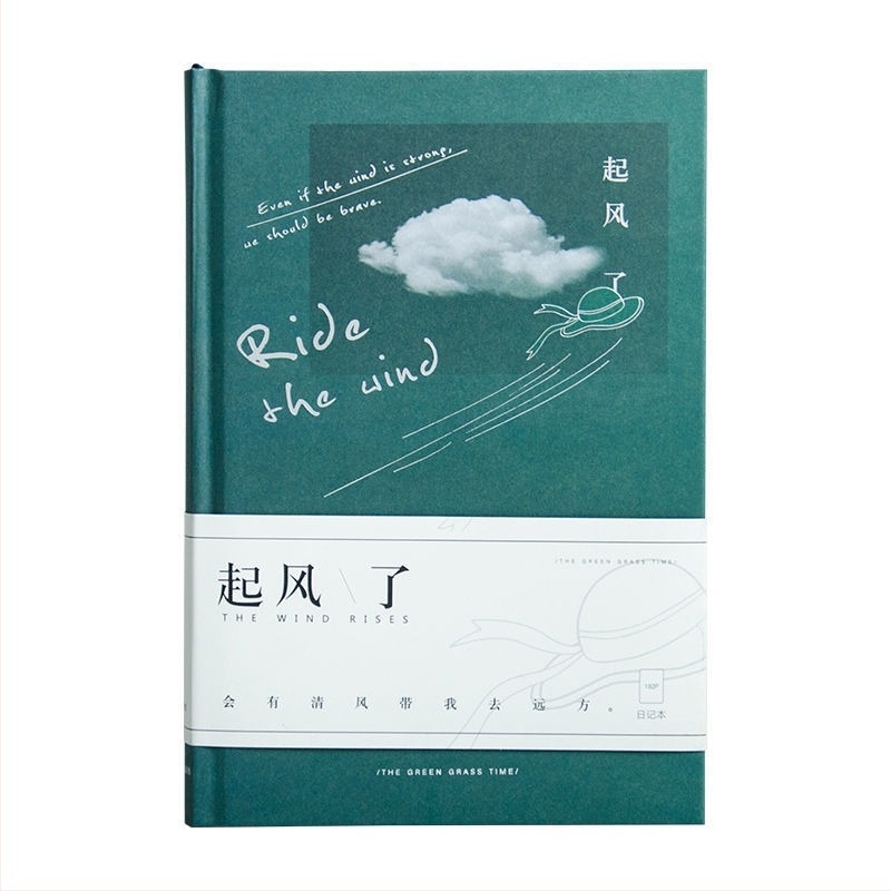 Jegyzetfüzet Qinghe Ji – Daolin papír, 80 g/m², 100 oldal, aranyos japán/koreai stílus