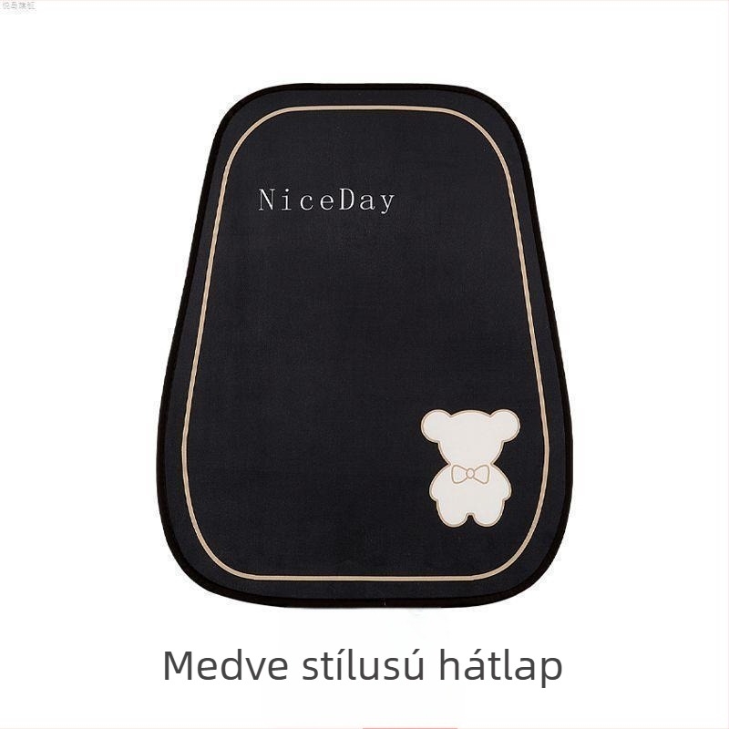 Hátsó ülésre szánt autóülés párna, szellőző, egész éves használatra, Ice Silk felület, szintetikus rost töltet
