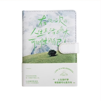 PU puha bőr borítóval notesz, mágneszár, belső faalapú papír, 75 gsm, 1-50 oldal