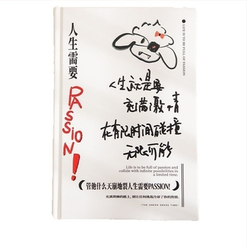 Jegyzetfüzet fonalas kötésű, Daolin papír, belső papír 100 g, 100–200 oldal, kreatív stílus.