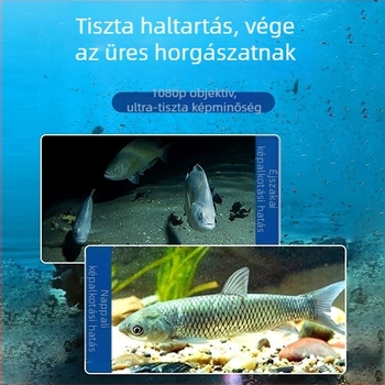 Új teljes készlet vizuális halkereső HD kamerával és éjjellátó kijelzővel