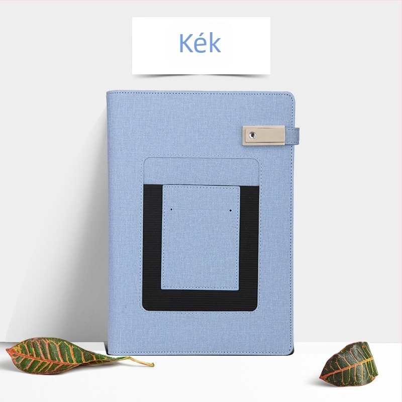 Üzleti notesz készlet PU borítóval, lazán kötött kötés, Daolin 100 g papír, vas kiegészítők