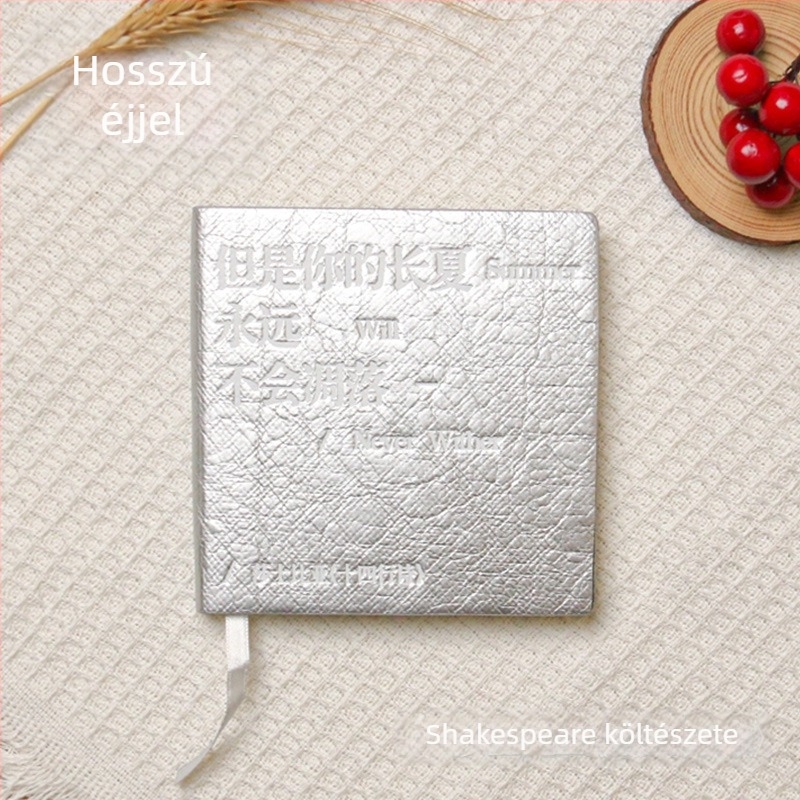 Jegyzetfüzet – Ink-dyed Literary Workshop, Dupont papír, 100 g, 80 oldal, irodai stílus
