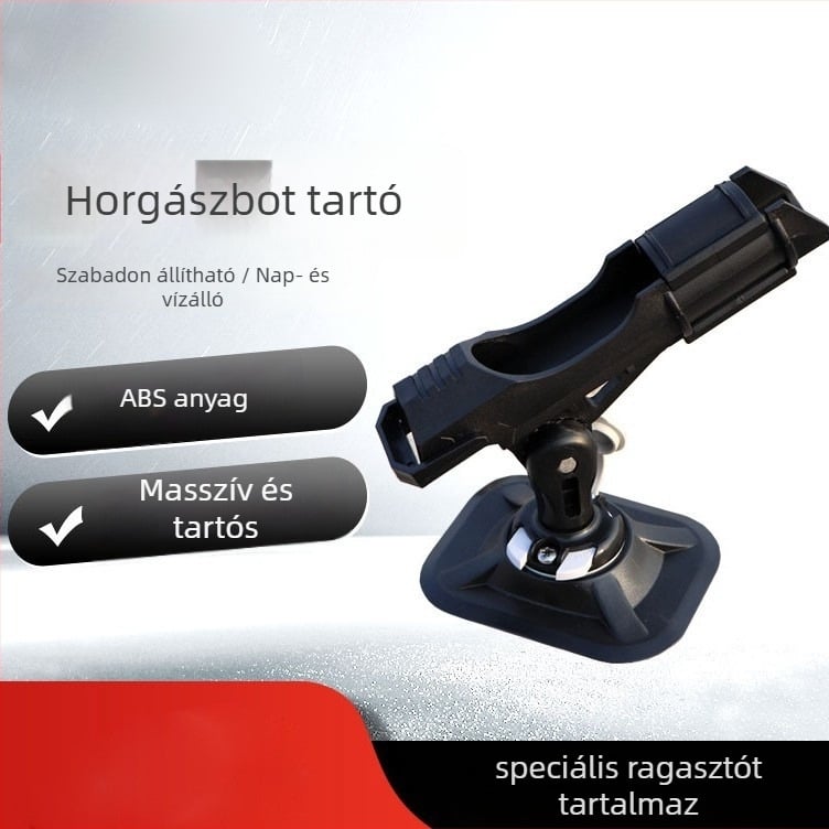 Csónakhoz horgászbot tartó 360°-os forgó toronnyal – PVC kivitel – Standard alkatrész – Modell: Más