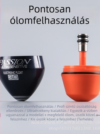 Műanyag kőszikla-horgász úszó, nappali és éjszakai megvilágítással, ütközésvédelmi kialakítás