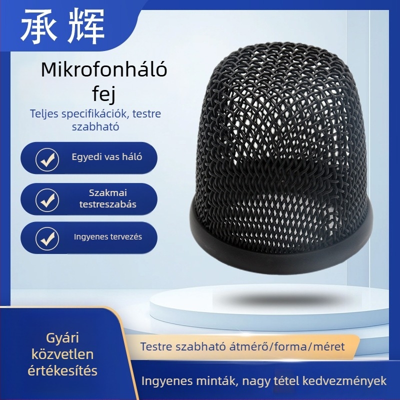 Mikrofon fonott hálófejű – Chenghui Metal, audio kiegészítők
