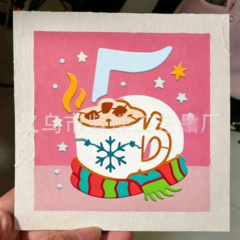 DIY betűs ünnepi sablon – PET anyag, SJX-77 modell, Yiwu Zidie Craft Factory márka, kizárólagos nemzetközi export, IP jogosultság: Nincs