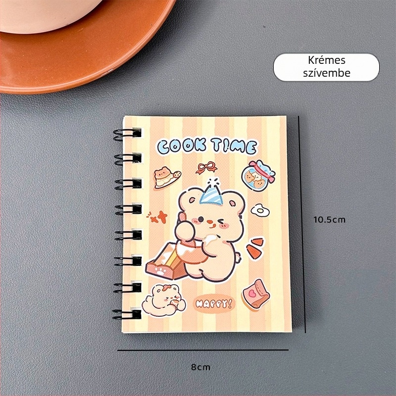 Capybara sorozat jegyzetfüzet – spirálkötés, belső dupla bevonatú papír, 70 g/m² belső papír