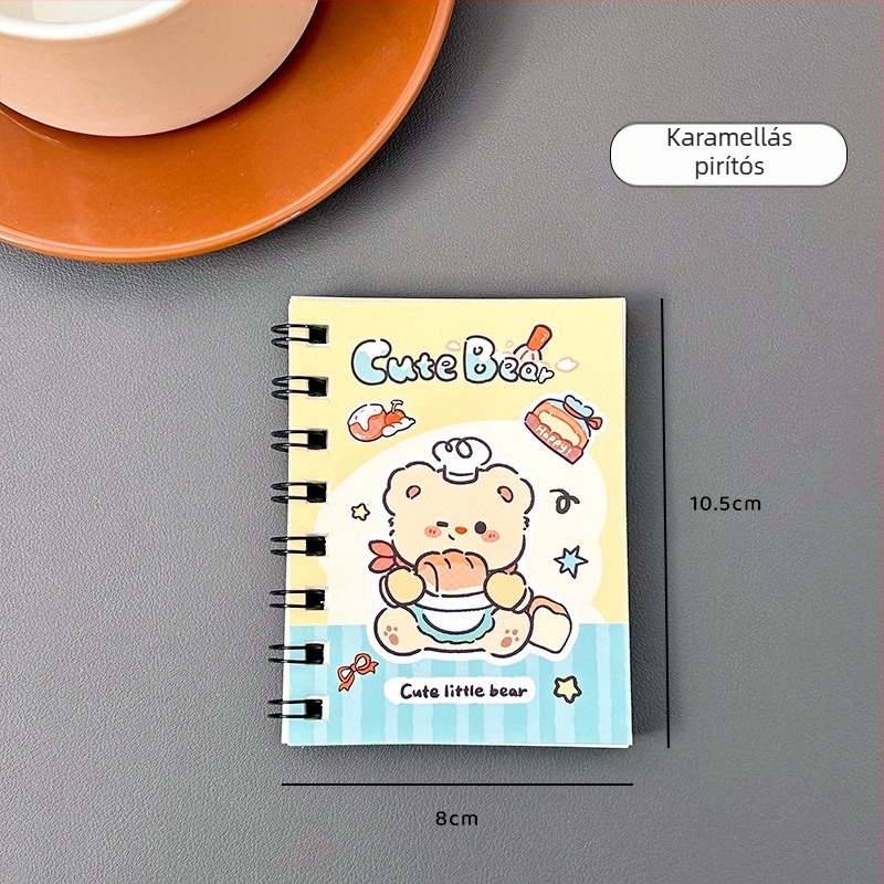 Capybara sorozat jegyzetfüzet – spirálkötés, belső dupla bevonatú papír, 70 g/m² belső papír