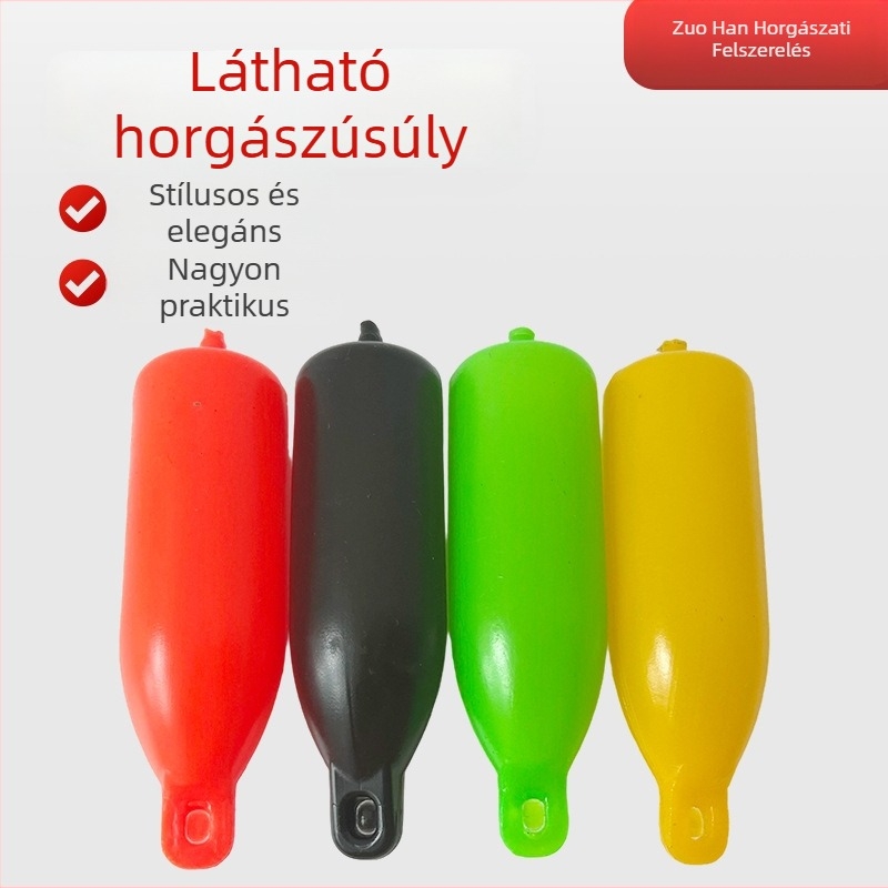 Vertikális drifthez készült golyó alakú úszó, vastagodott, magas láthatóságú műanyag úszó horgokhoz