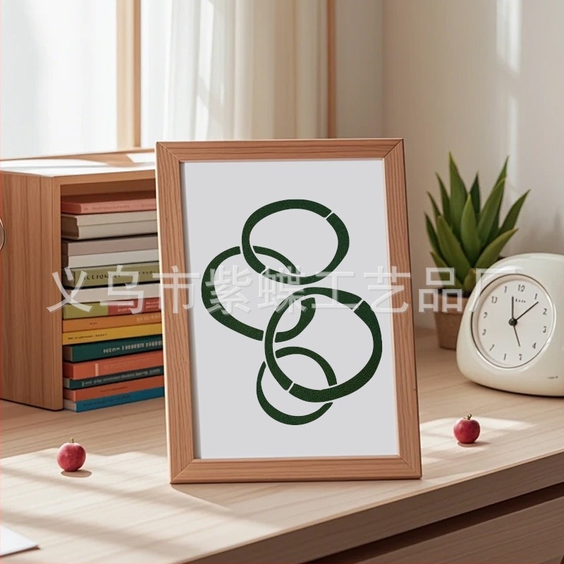 Rajz sablon készlet, 16 darab texturált geometriai kör sablon DIY-hoz, újrahasználható, PET anyag, modell A1117, külkereskedelmi kizárólagos ellátás, IP licenc nincs.