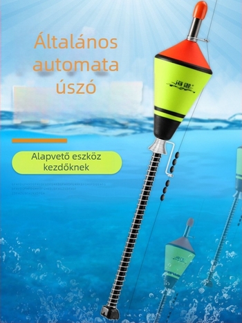 Haiyu automata horgászúszó kampókkal — vertikális sodrású, kompozit anyagú