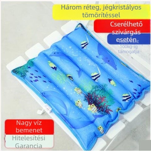 Jégpad hűtő matrac vízzel töltve, SH-101, PVC, 0,5 kg, hűtés és hőguta megelőzése