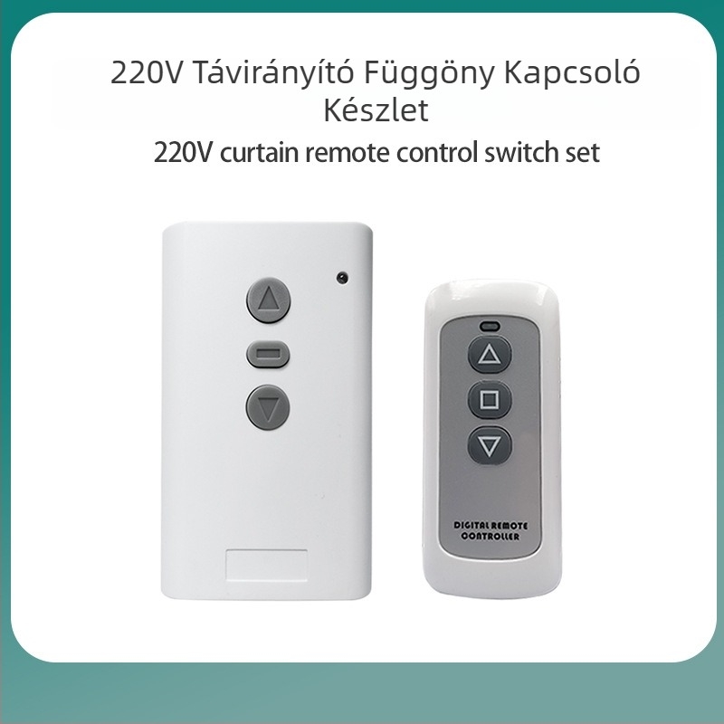 SC-Tracing kétirányú távirányító kapcsoló vetítővászonhoz, elektromos függönyökhöz és garázsajtókhoz, 220V