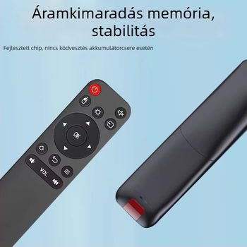 xyc 2.4G univerzális projektor távirányító, 10 m hatótávolság, TV-kompatibilis