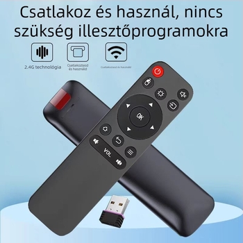 xyc 2.4G univerzális projektor távirányító, 10 m hatótávolság, TV-kompatibilis