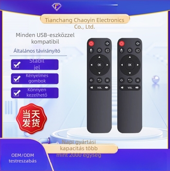 xyc 2.4G univerzális projektor távirányító, 10 m hatótávolság, TV-kompatibilis