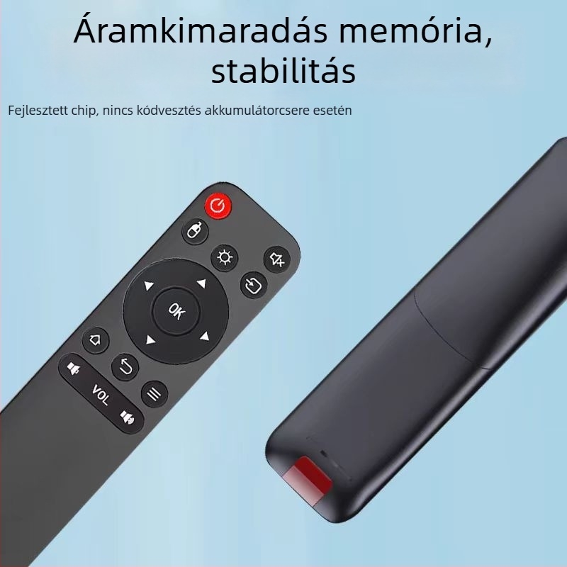 xyc 2.4G univerzális projektor távirányító, 10 m hatótávolság, TV-kompatibilis