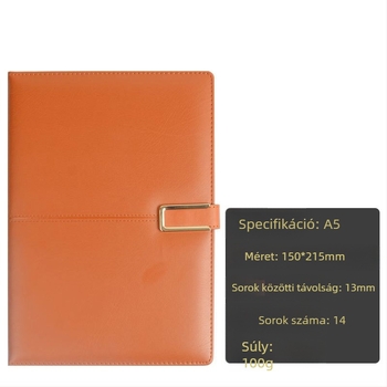 Xitong notesz mágneszáras, 96 oldal, 1,3 cm rács, 40 g papír, laza lapok