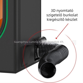 3D nyomtató tollvédő készlet és kipufogó rendszer – textil konstrukció; alapanyagok: fonal; nem importált; fő piac: egyéb