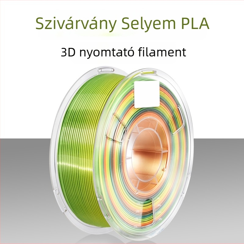 PLA selyemhatású filament 3D nyomtatáshoz - 1 kg, 0,01 mm pontosság, kompatibilis FDM nyomtatóval