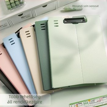 Függőleges A4 dokumentumtartó klipszes táblához, modell 1, klipszméret 1, általános papírméret