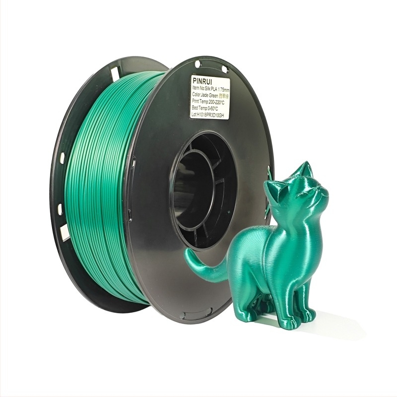 Pinrui Silk PLA filament 3D nyomtatáshoz — PLA anyag, 1 kg, kerek keresztmetszet