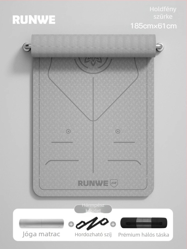 Jógamatrac, TPE anyag, vastagság 8