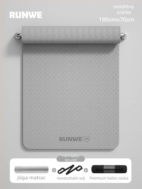 Jógamatrac, TPE anyag, vastagság 8