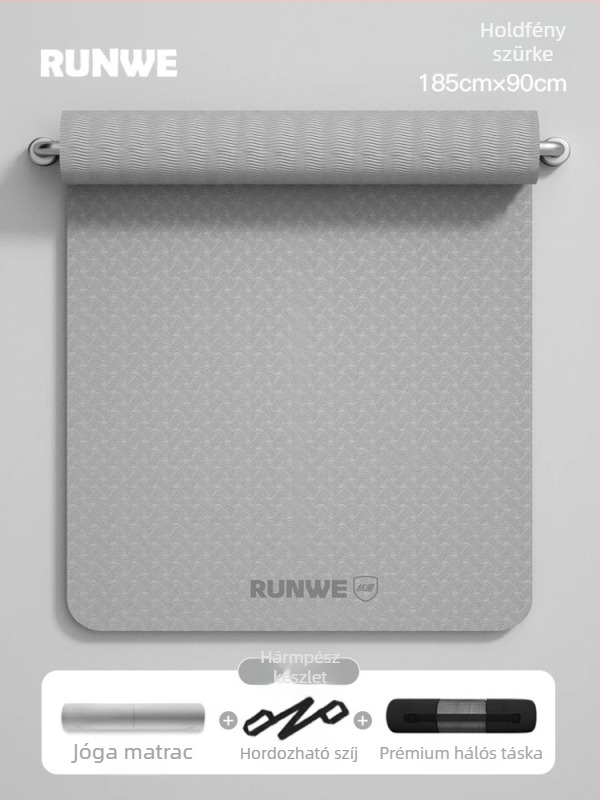 Jógamatrac, TPE anyag, vastagság 8