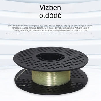Emile PVA vízoldható támogatói filament 3D nyomtatáshoz, 500 g, PVA anyag