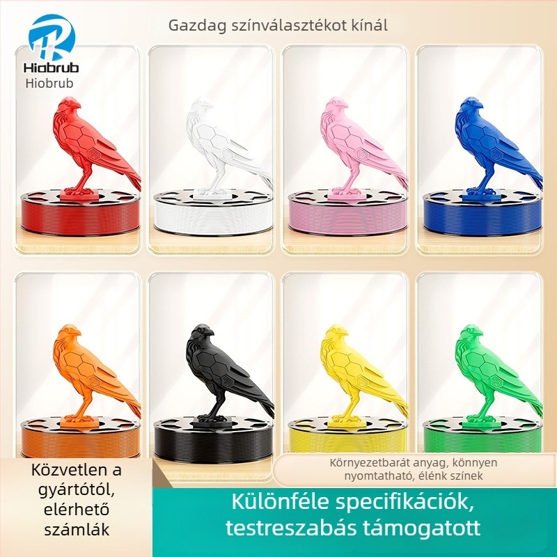 PETG filament 3D nyomtatáshoz — élelmiszerbiztos PETG, nagy sebességű nyomtatás, kompatibil PLA-hoz, sűrűség 1,24 g/cm³