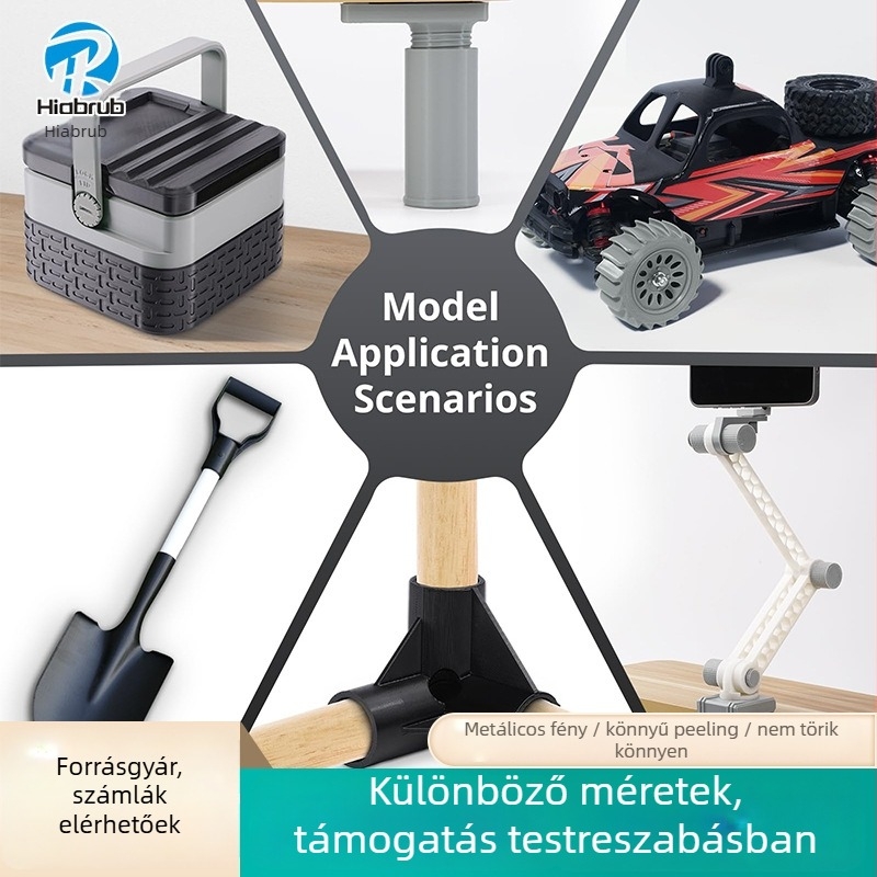 ABS 3D nyomtató filament, kör keresztmetszet, átlátszó, nagy szívósság és szilárdság, magas hőmérséklet-állóság