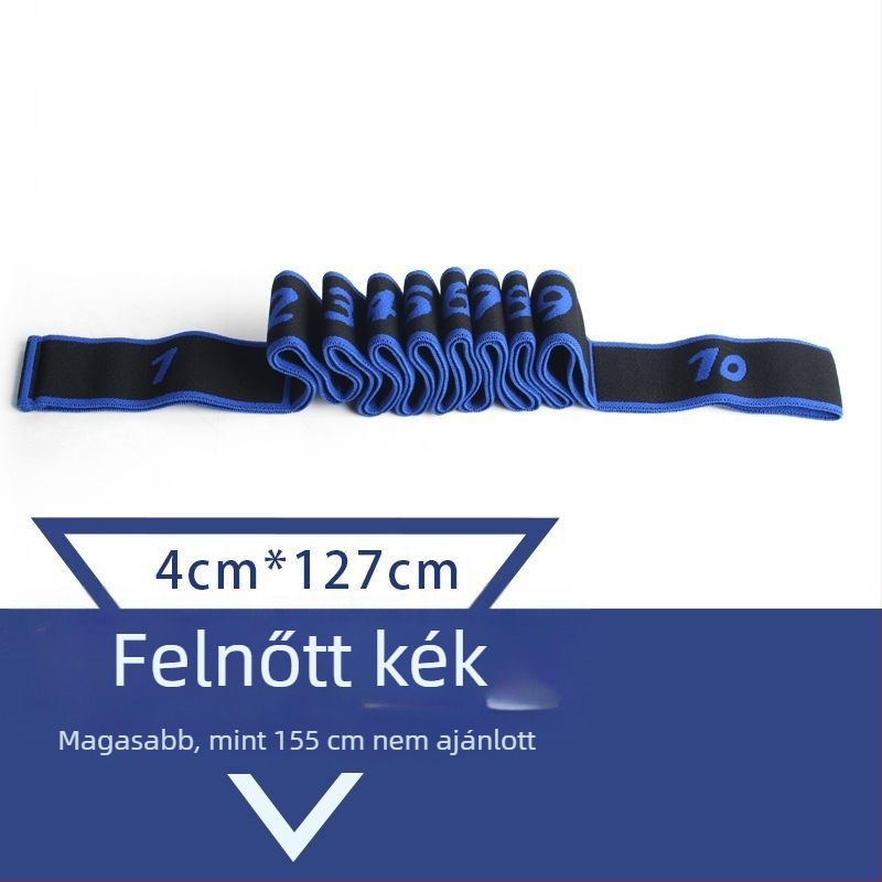 Fenzhi rugalmas hát- és vállnyújtó szalag – szegmentált jóga/pilátesz ellenállás szalag