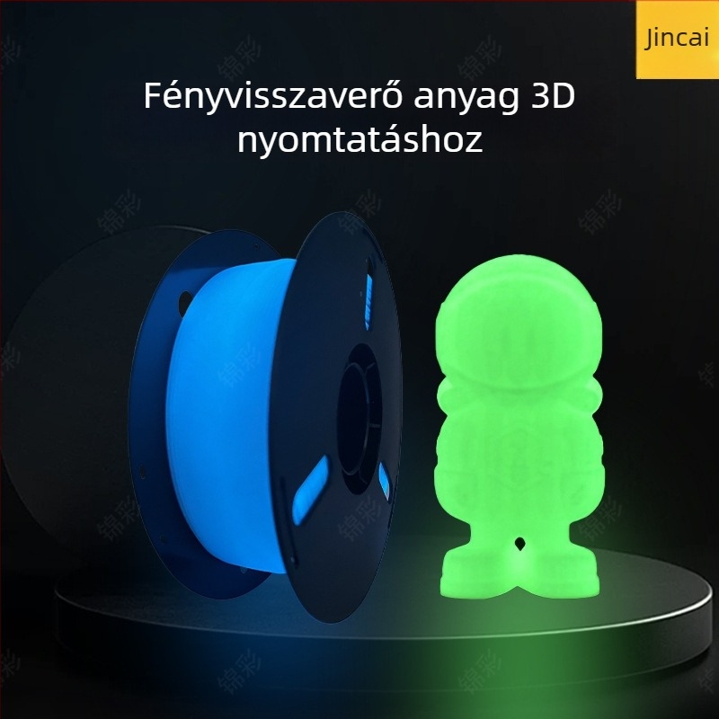 PLA 3D nyomtatóanyag, 1,75 mm filament, FDM, univerzális nyomtató-kompatibilitás, nagy sebesség