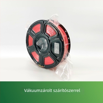 PLA selyemhatású filament – fekete és lila, 1,75 mm, 330 m, 3D nyomtatóhoz
