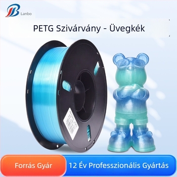 Rambo PETG 3D nyomtató filament, nagy erősség és időjárásállóság, 1 kg, kör keresztmetszet, 3D nyomtatókhoz